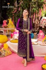 Dhank Heavy Embroidered 3Pc Suit with Digital Dupatta - Image 5