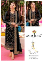 Dhank Heavy Embroidered 3Pc Suit with Digital Dupatta - Image 4