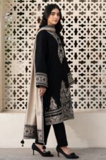 Dhank Heavy Embroidered 3Pc Suit with Digital Dupatta - Image 2