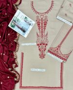 Dhanak Unstiches Suit 3Pc Winter Collection 2025 - Image 3