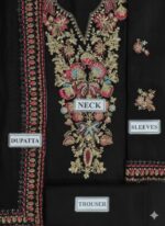 Net Maxi/Frock Semi Stitched with Zari, Sequence & Handwork  New Color Collection - Image 5