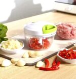 Portable Mini Hand Chopper Manual | Onion Vegetable Garlic Cutter for Kitchen - Image 2